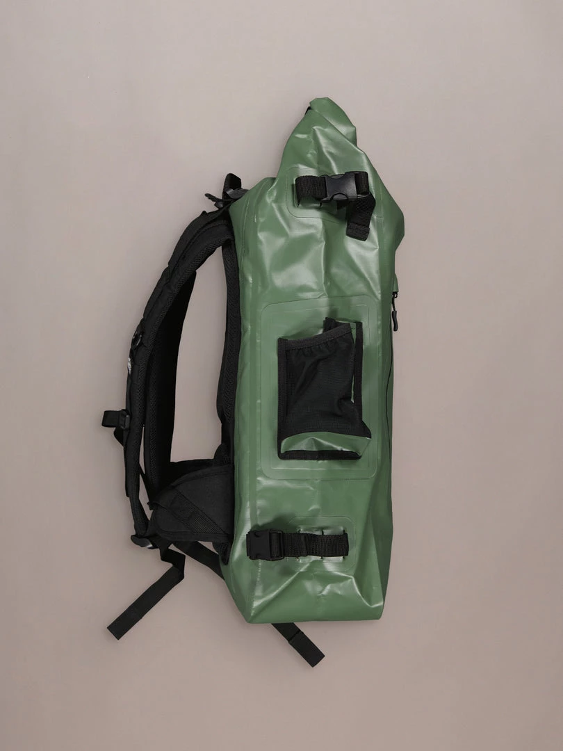 Just Another Fisherman ANGLER TECH DRY BACKPACK - KHAKI