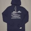 Just Another Fisherman Apparel VINTAGE ELDERADO HOOD - NAVY