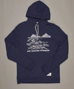 Just Another Fisherman Apparel VINTAGE ELDERADO HOOD - NAVY