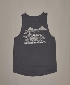 Just Another Fisherman ELDERADO SINGLET - AGED BLACK Apparel