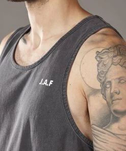 Just Another Fisherman ELDERADO SINGLET - AGED BLACK Apparel