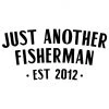 Just Another Fisherman J.A.F ENGINEER VINYL DECAL - BLACK Apparel