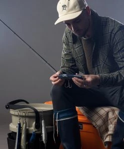 Just Another Fisherman Apparel FLANAGAN FLANNEL SHIRT - MILITARY OLIVE/BLACK CHECK