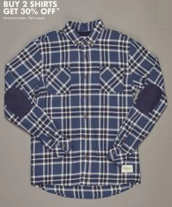 Just Another Fisherman FLANAGAN FLANNEL - TEAL CHECK Apparel