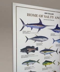 Just Another Fisherman HOME OF THE SALTY ANGLERS PRINT Apparel