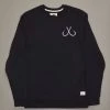Just Another Fisherman Apparel HOOK CREW - BLACK
