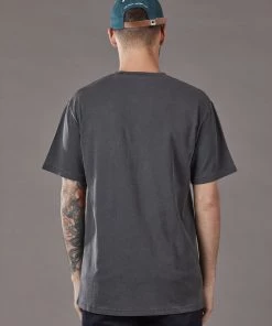 Just Another Fisherman HOOKED UP TEE - AGED BLACK Apparel