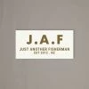 Just Another Fisherman Apparel J.A.F STICKER - STONE