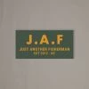 Just Another Fisherman Apparel J.A.F STICKER - KHAKI