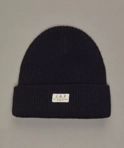 Just Another Fisherman Apparel J.A.F LOGO BEANIE - BLACK