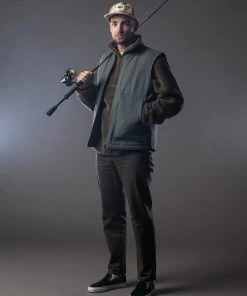 Just Another Fisherman LANDING CHECK CAP - LIGHT/DARK BROWN CHECK