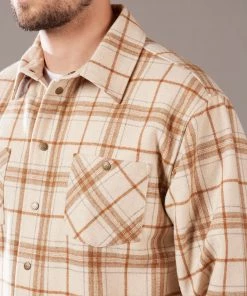 Just Another Fisherman LANDING CHECK JACKET - SAND/RUST