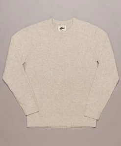 Just Another Fisherman MERINO SEA CREW - GREY FEATHER