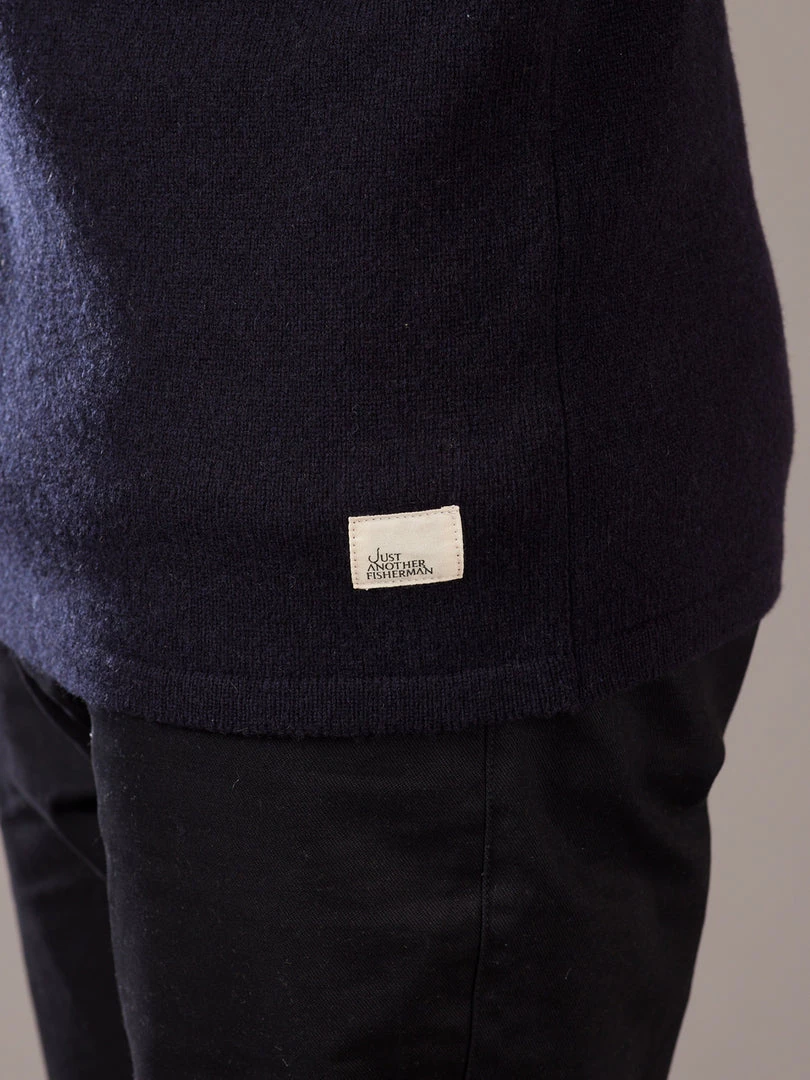 Just Another Fisherman MERINO SEA TEE - NAUTICAL BLACK