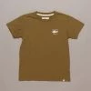 Just Another Fisherman MINI SNAPPER LOGO TEE - MILITARY OLIVE Apparel
