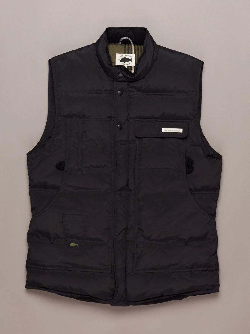 Just Another Fisherman MOORING VEST - BLACK Apparel