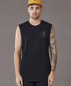 Just Another Fisherman OLD SEA DOG TANK - BLACK Apparel