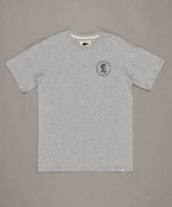Just Another Fisherman OLD SEA DOG TEE - GREY MARLE/GREEN
