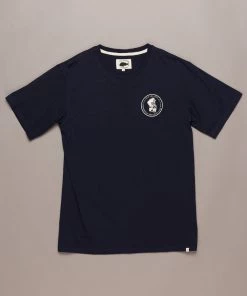 Just Another Fisherman OLD SEA DOG TEE - NAVY/VANILLA Apparel