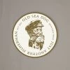 Just Another Fisherman Apparel OLD SEA DOG STICKER - STONE