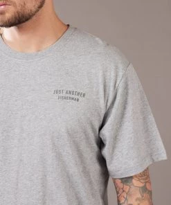Just Another Fisherman Apparel OUTFITTERS TEE - GREY MARLE
