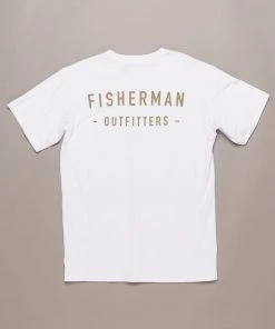 Just Another Fisherman OUTFITTERS TEE - WHITE