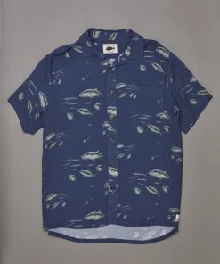 Just Another Fisherman Apparel PACK ATTACK SS SHIRT - NAVY