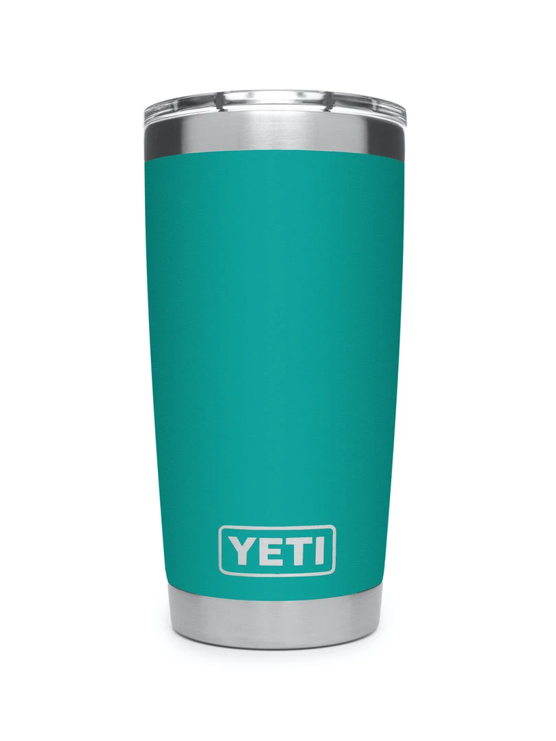 YETI RAMBLER 20 OZ TUMBLER - AQUIFER BLUE Drinkware & Coffee