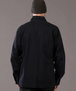 Just Another Fisherman RIGGER SHACKET - BLACK Apparel