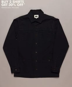 Just Another Fisherman RIGGER SHACKET - BLACK Apparel