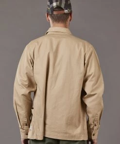 Just Another Fisherman RIGGER SHACKET - TAN
