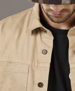 Just Another Fisherman RIGGER SHACKET - TAN