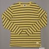 Just Another Fisherman RE-ISSUE ROUGH SEA LS TEE - WASHED YELLOW/BLACK