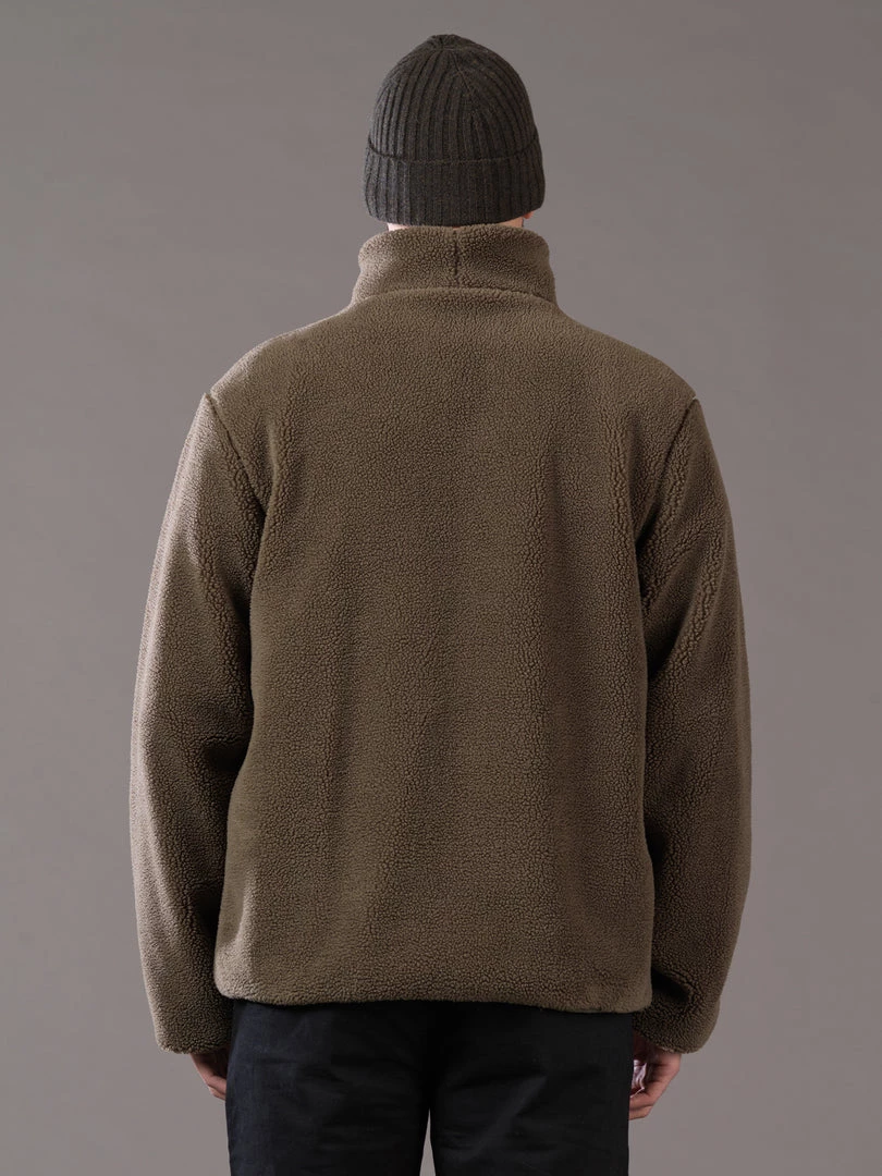 Just Another Fisherman Apparel RUG UP ZIP - MILITARY OLIVE