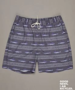 Just Another Fisherman RUSTIC SWORD SHORTS - BLACK Apparel