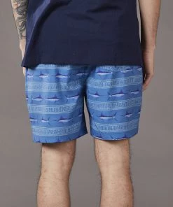 Just Another Fisherman RUSTIC SWORD SHORTS - BLUE