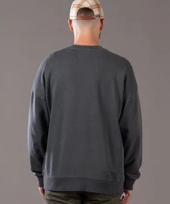 Just Another Fisherman Apparel SALTED CREW - AGED BLACK