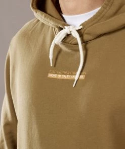 Just Another Fisherman SALTY ANGLER HOOD - MILITARY OLIVE