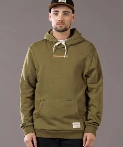 Just Another Fisherman SALTY ANGLER HOOD - MILITARY OLIVE
