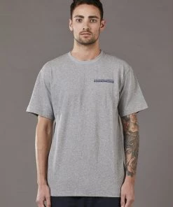 Just Another Fisherman Apparel SALTY ANGLER TEE - GREY MARLE