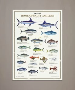 Just Another Fisherman HOME OF THE SALTY ANGLERS PRINT Apparel