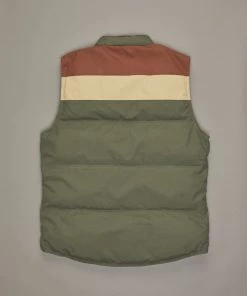 Just Another Fisherman SEA-LEVEL VEST - OLIVE/RUST/NATURAL Apparel