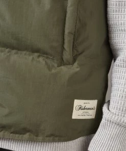 Just Another Fisherman SEA-LEVEL VEST - OLIVE/RUST/NATURAL Apparel
