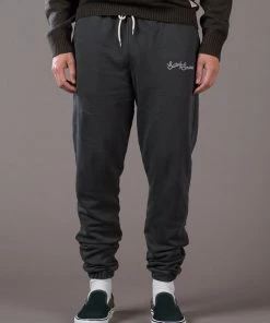 Just Another Fisherman SMOKED TRACKPANTS - AGED BLACK Apparel