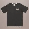 Just Another Fisherman Apparel SNAPPER LOGO TEE - AGED BLACK/SAND
