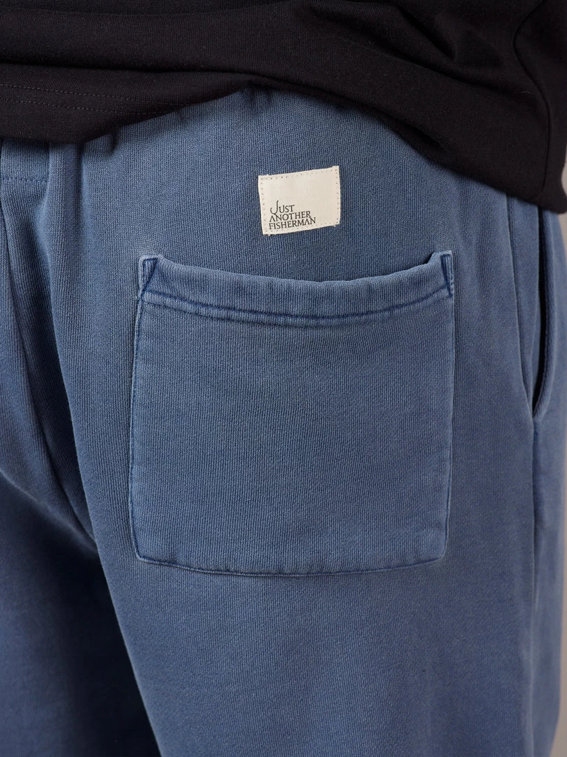 Just Another Fisherman Apparel SNAPPER STAMP TRACKPANT - OVERDYED MIDNIGHT NAVY