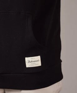 Just Another Fisherman Apparel SWORD PLOTTER HOOD - BLACK