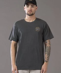 Just Another Fisherman SWORD PLOTTER TEE - AGED BLACK