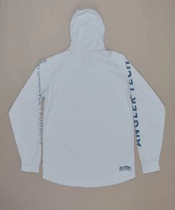 Just Another Fisherman TECH ANGLER HOOD - PEARL/BLUE