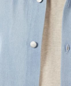 Just Another Fisherman TRANSOM OVER SHIRT - BLUE DENIM Apparel